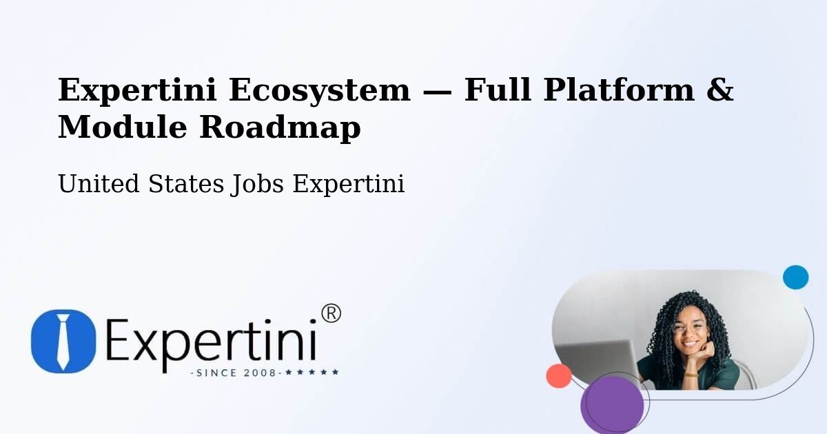 Expertini Ecosystem — Full Platform & Module Roadmap – Logan