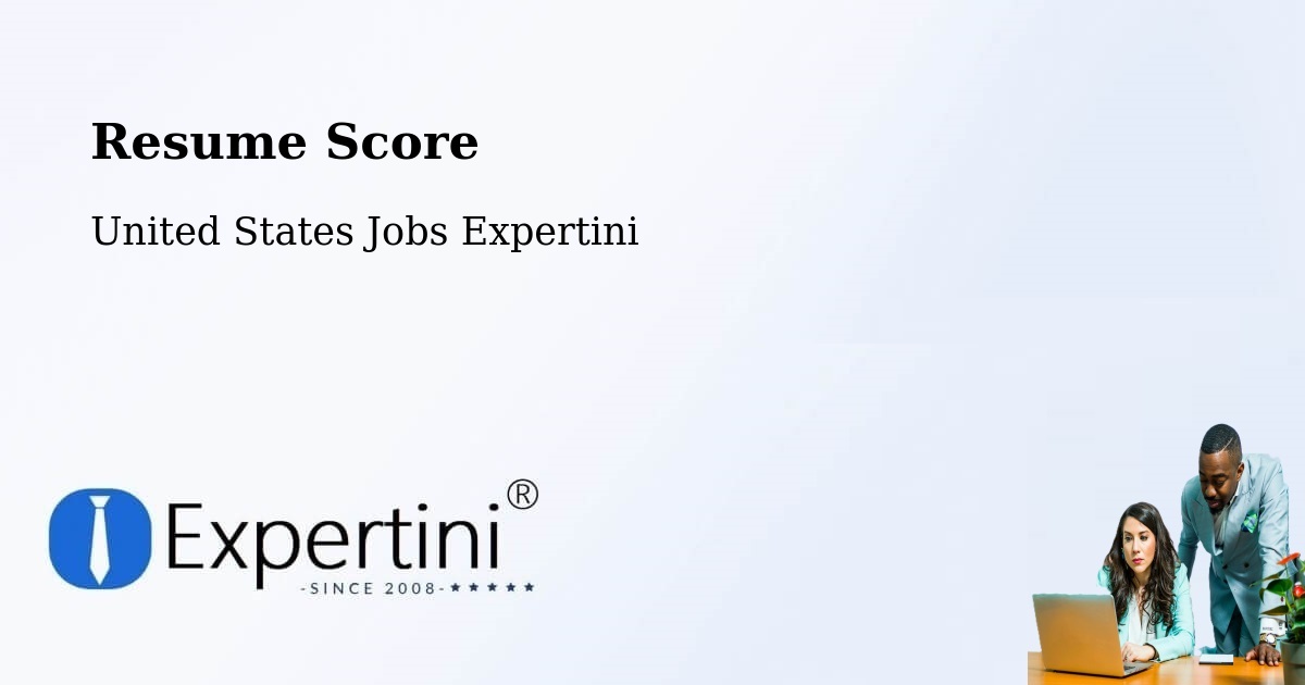 Resume Score & Job Description Match Tool – Logan - United States Jobs Expertini